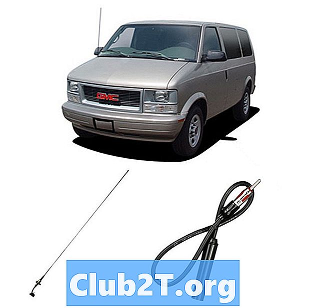 2005 GMC Safari autórádió vezetékezési utasításai