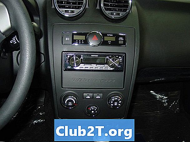 2005 Hyundai Tiburon automašīnas audio instalācijas rokasgrāmata