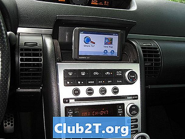 2005 Infiniti Q45 automašīnas stereo radio vadu shēma
