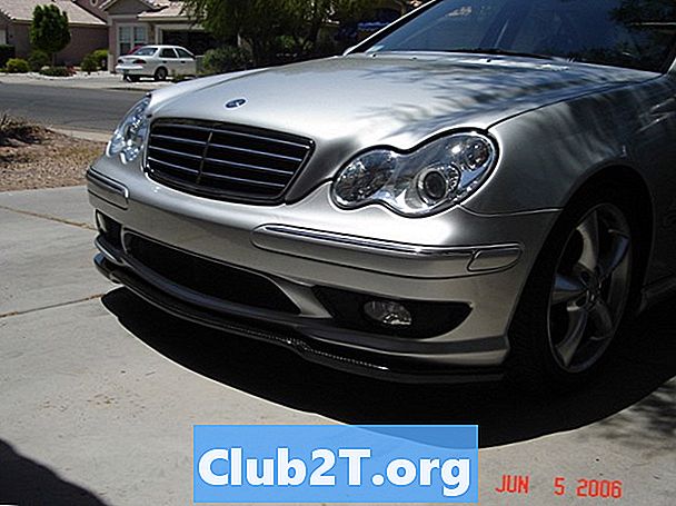 2005 Mercedes C240 ​​Car Light Bulb Sizes Guide