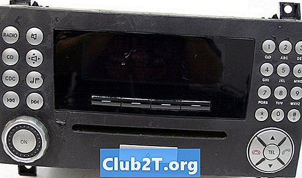 2005 Ghidul de cablare a cablului stereo Mercedes SLK350