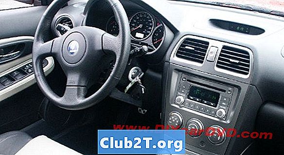 2005 Saab 9-2X Автомобільна стерео-схема