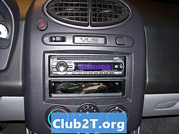 2005 Saturn Vue Auto Stereo Průvodce instalací