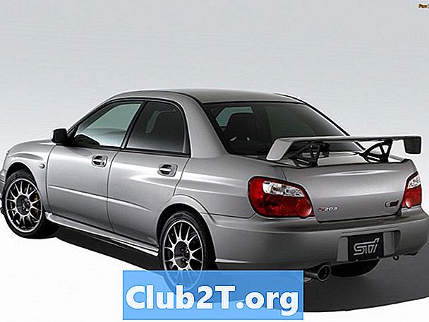 2005 Subaru STI Autoturvakaavio - Autojen