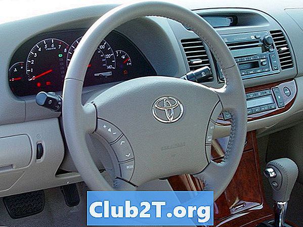 2005 Toyota Sienna Auto Alarm Schemat okablowania