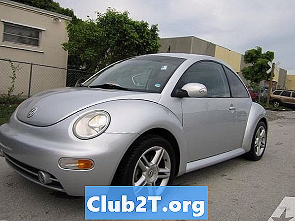 2005 Volkswagen Beetle GLS 1.8T riepu izmēra diagramma