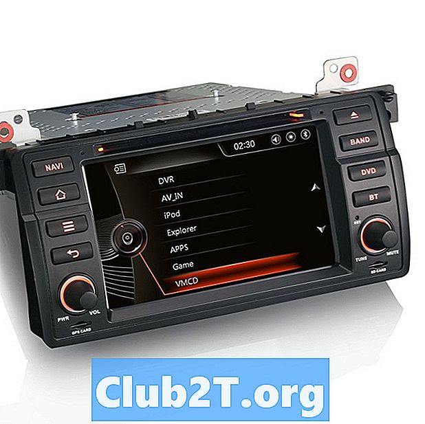 Informācija par BMW 325i automašīnas radio vadu informāciju