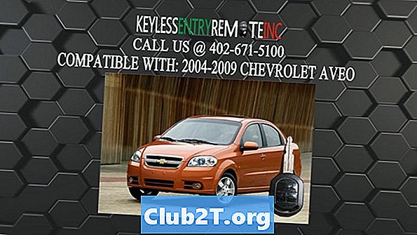 Carta de fiação do veículo de início remoto Chevrolet Aveo 5 2006