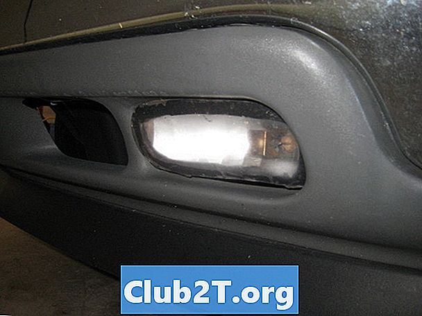 2006 Chevrolet Tahoe lambi suuruse skeem