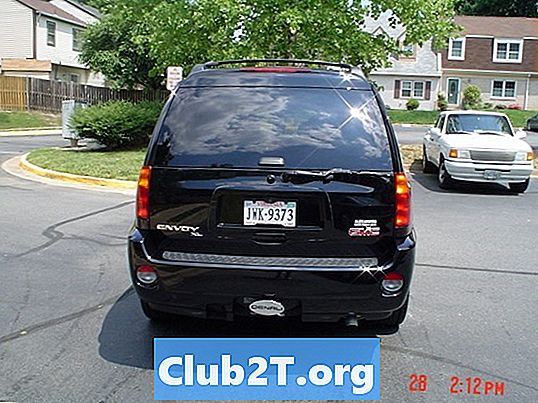 2006 m. GMC pasiuntinio automobilių signalizacijos schema