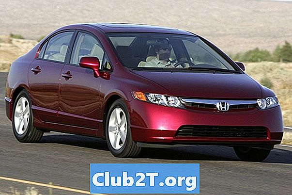 Carta de fiação de segurança automotiva 2006 Honda Civic Sedan