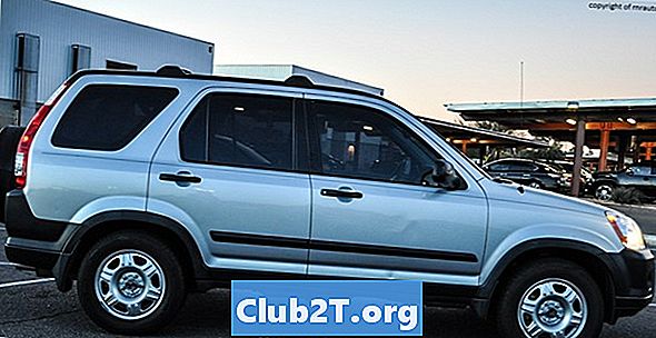 2005 Honda CRV Automobilové žiarovky veľkosti