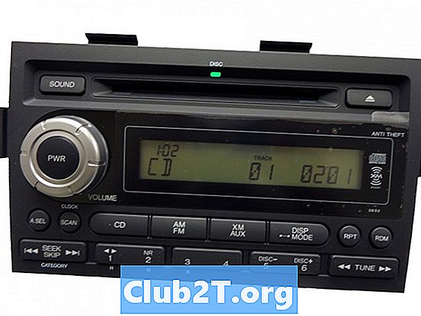 2006 Хонда Ridgeline автомобил радио стерео аудио схема