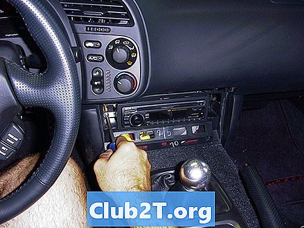 2006 Honda S2000 Instrucțiuni de instalare a autovehiculului radio