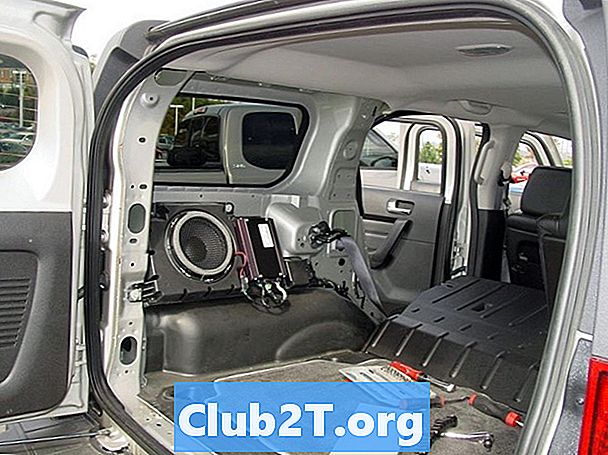 2006 Hummer H3 autoraadio juhtmestiku teave