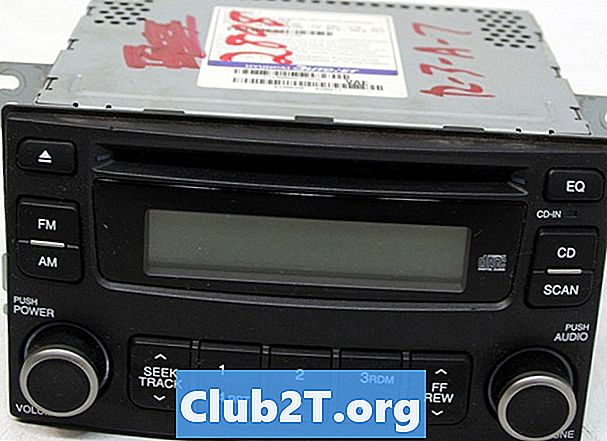 2006 किआ ऑप्टिमा फैक्टरी रेडियो वायरिंग हार्नेस कलर्स