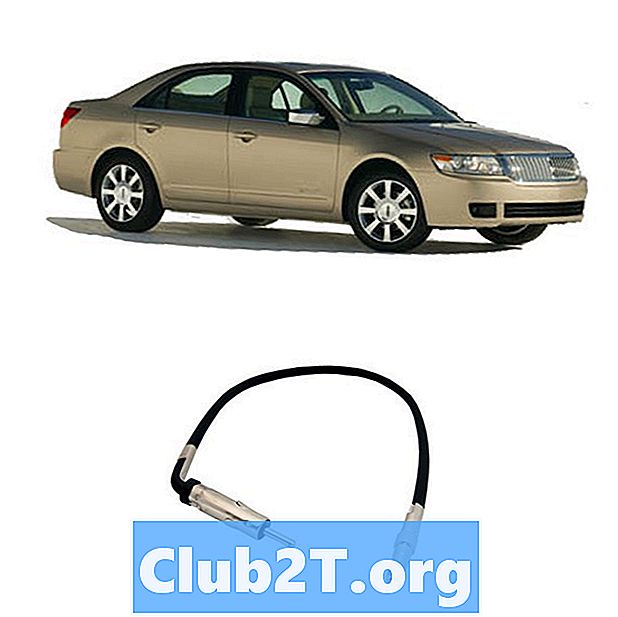 2006 Lincoln Zephyr auto stereo vadu shēma