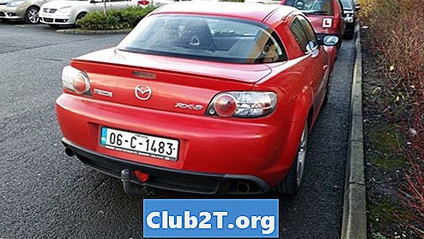 2006 m. „Mazda RX8“ automobilių signalizacijos schema