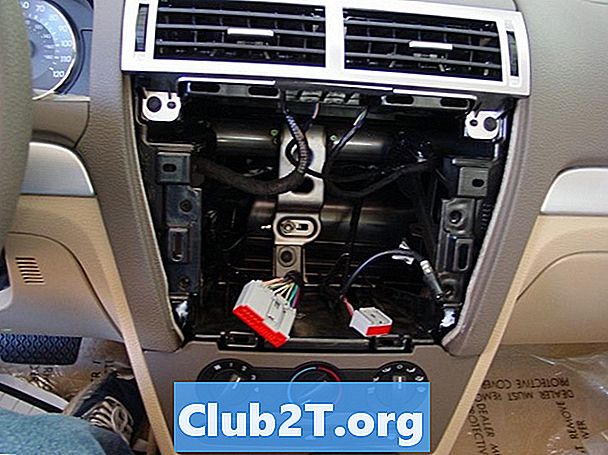 2006 Mercury Sable Car Radio Installation Instruktioner