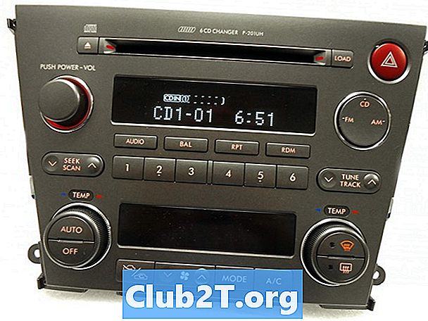 2006 Subaru Legacy Car Radio Upute za ožičenje