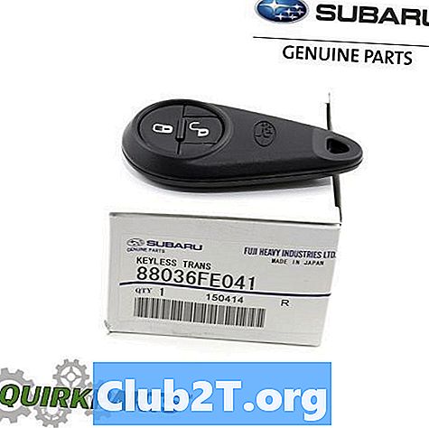 2005 Subaru WRX Remote Vehicle Starter Wiring Chart