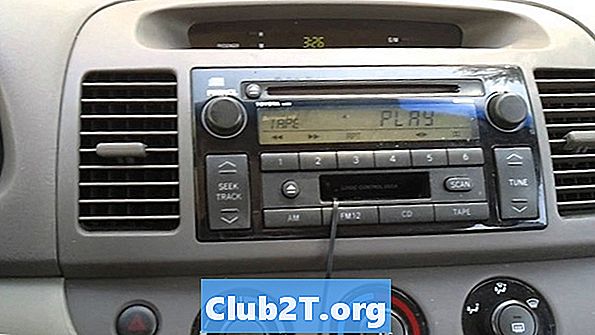 2006 Toyota Camry autós audio vezetékes diagram