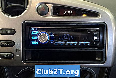 2006 Toyota Matrix autórádió sztereó audio kábelezés