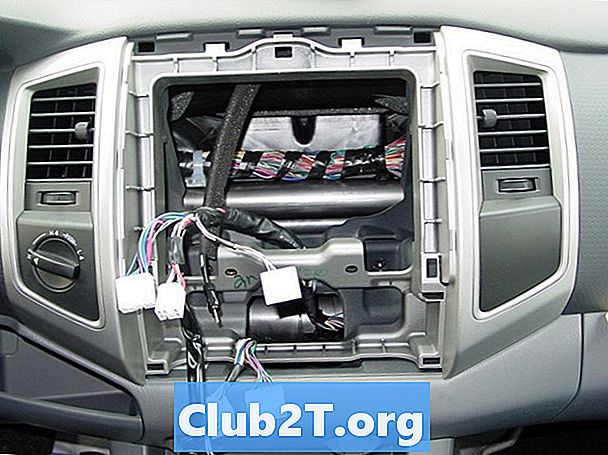 Guia do fio do áudio do carro de Toyota Tacoma de 2006