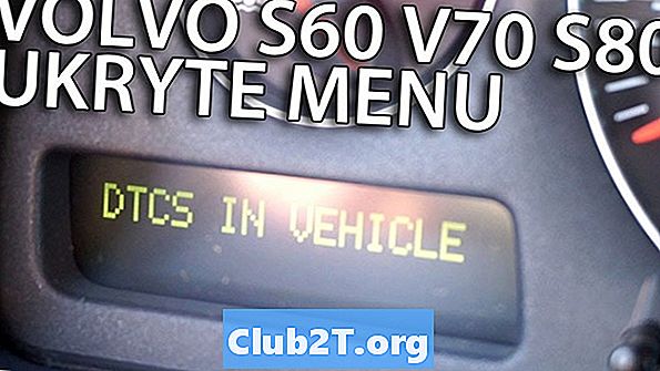 2006 Volvo V70 автомобилна алармена диаграма