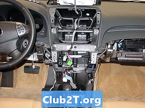 2007 Acura RL auto stereojuhtmete skeem - Autod
