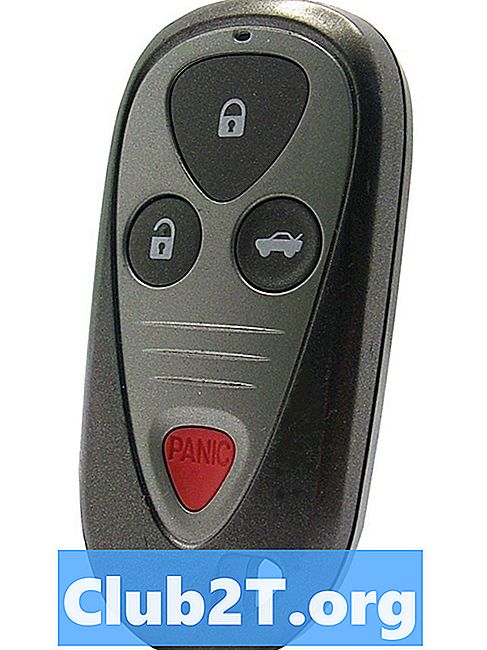 2007 Acura TSX Remote Car Start Bedradingsschema