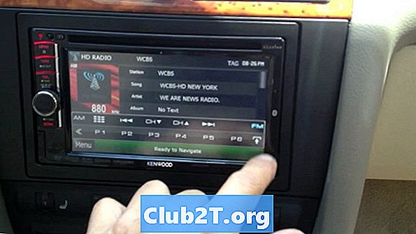 2007 Audi A6 Bilradio Stereoljud Ledningsdiagram