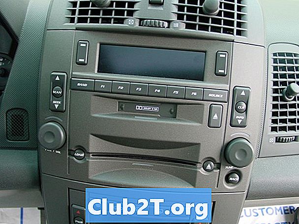 2007 Cadillac CTS-V Instrucțiuni de cablare stereo pentru mașină