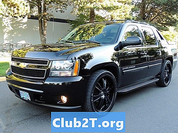 2007 Chevrolet Avalanche Stock Tire Sizing Chart