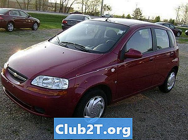 2007 Chevrolet Aveo 5 fjernbetjeningsskjema skjematisk