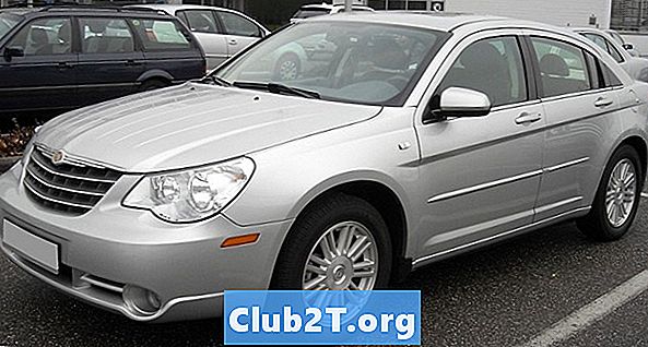 2007 Chrysler Sebring Coupe auto drošības vadu shēma