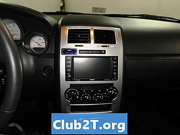2007 Dodge nabíjačka Autorádio Stereo Audio Schéma zapojenia