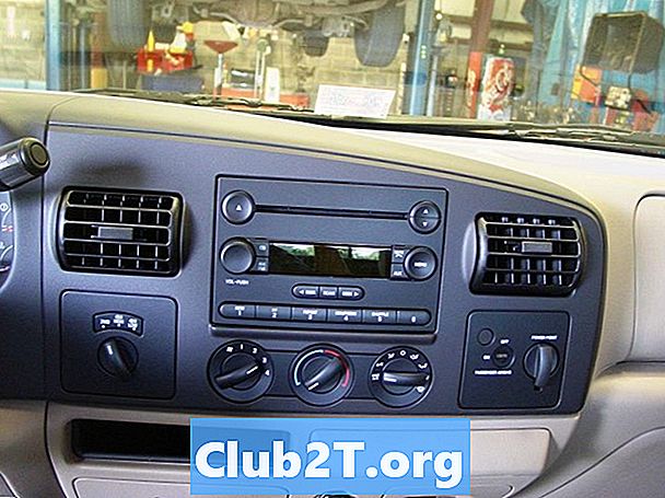 2007 Ford F350 informații despre culoarea stereo a mașinii