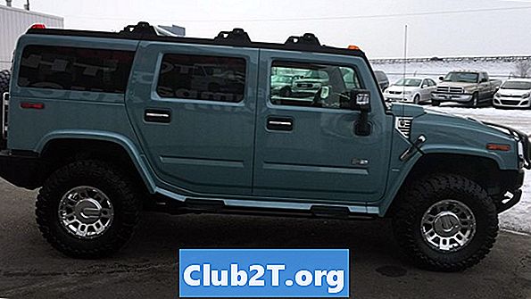 2007 Hummer H2 SUT Replacement Tire Sizes Information