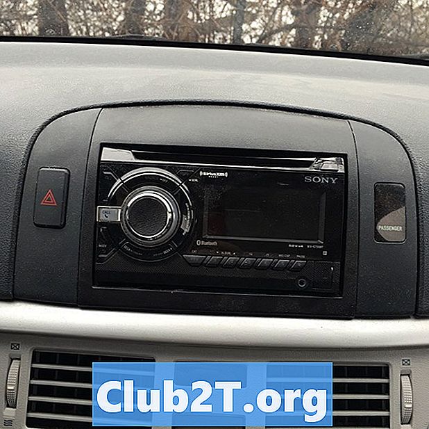 2007 Schemat okablowania radia samochodowego Hyundai Sonata