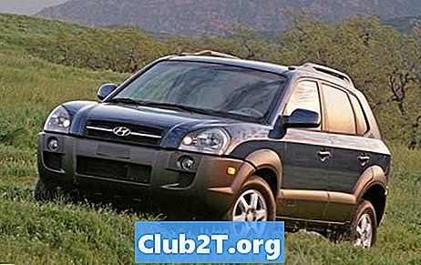 2007 Hyundai Tucson GLS Doporučené velikosti pneumatik