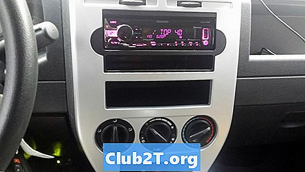 2014 m. Jeep Patriot automobilio stereo laidų instrukcija