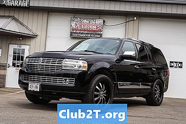 2007 Lincoln Navigator 4WD OEM Tire Sizing Chart