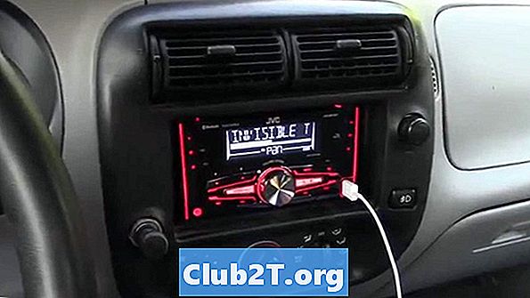 Диаграмма установки автомобильной радиостанции Mazda B3000 2005 года
