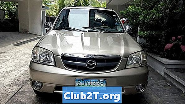 2007 Mazda Tribute bilalarm ledningsdiagram