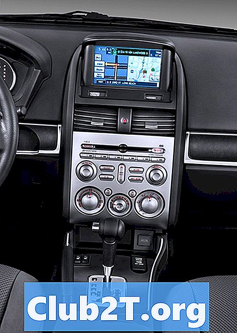 2007 Mitsubishi Galant Car Stereo rádiové schéma zapojení