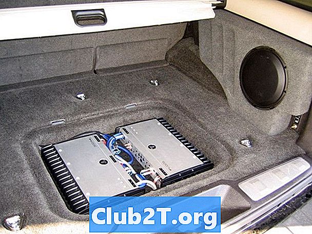 2007 Saab 9-7X Car Audio -kaapelikaavio