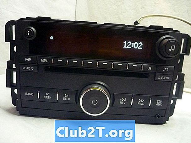 2007 סוזוקי XL7 רכב רדיו חיווט תרשים