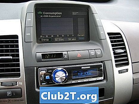 Průvodce připojením autorádia Toyota Prius 2007