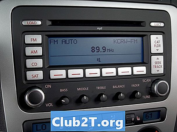 2007 Volkswagen EOS Инструкции за окабеляване на автомобилни радиостанции